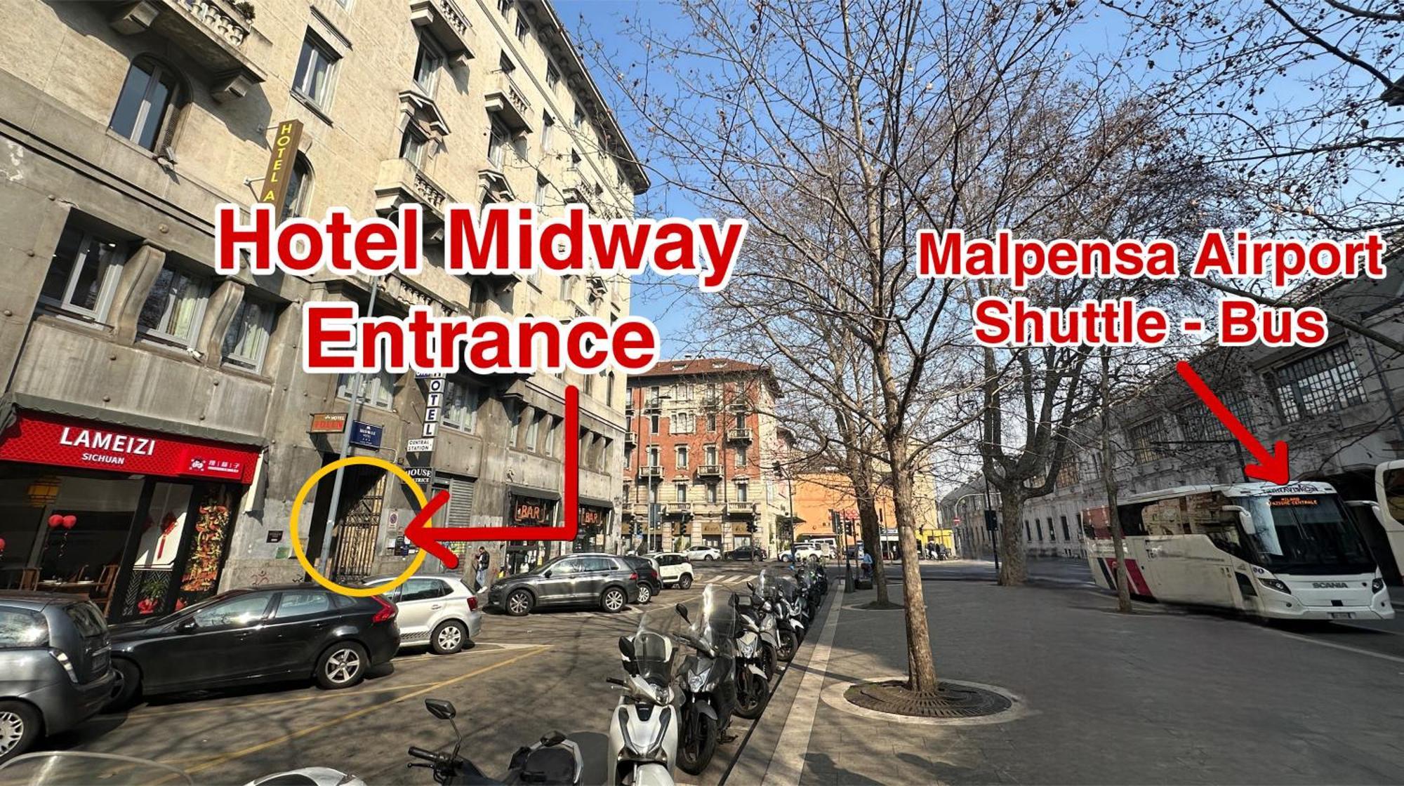 Hotel Midway Milano Dış mekan fotoğraf